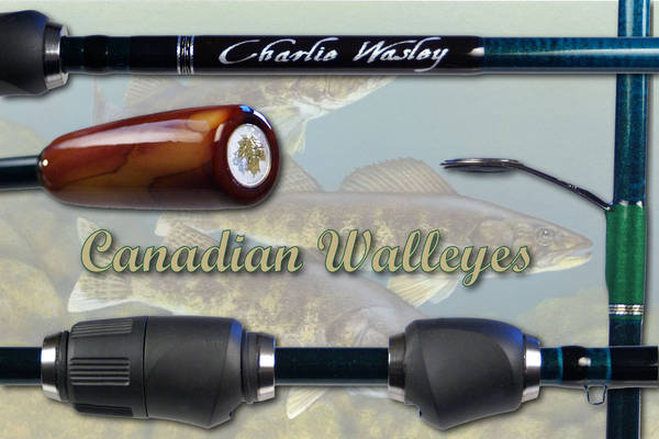Canadian Walleye Rod