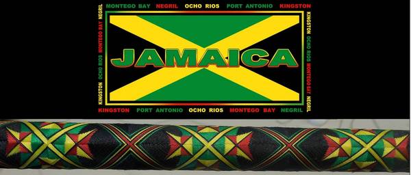 Jamaican Theme'd wrap