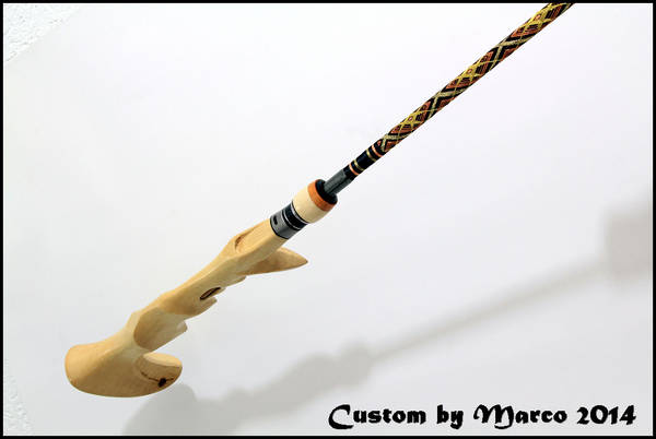 Rods dedicated to The International Exhibition Custom Rod Building is almos