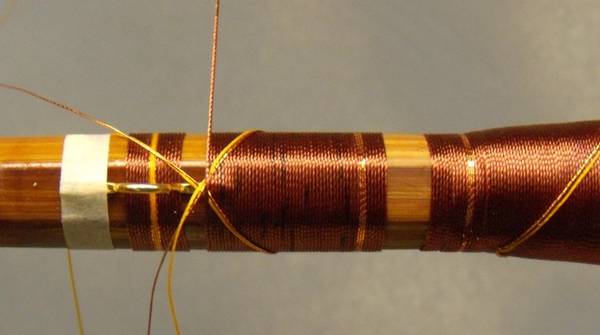 Double Thread Angle wrap on bamboo