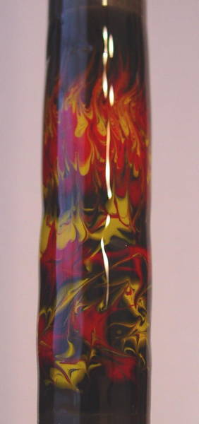 Flaming Marble