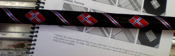 Norwegian Flag Wrap