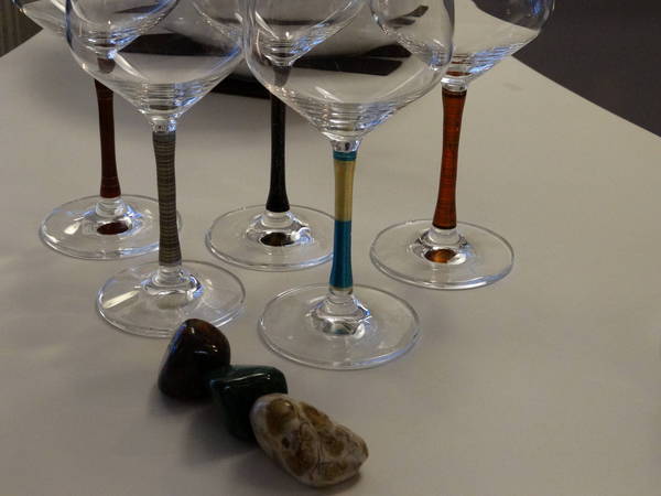 Customized wineglasses