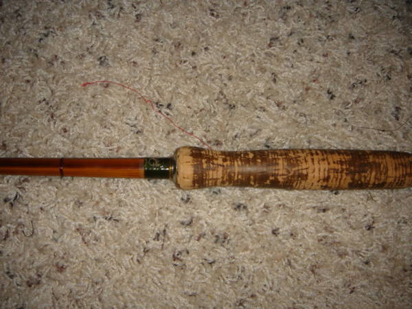 Bamboo fly rod found in the closet