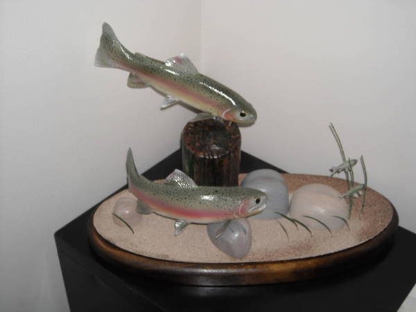 Trout Carving