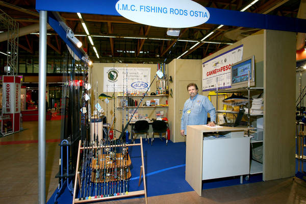 my booth at International Fishing Show Italy 2009