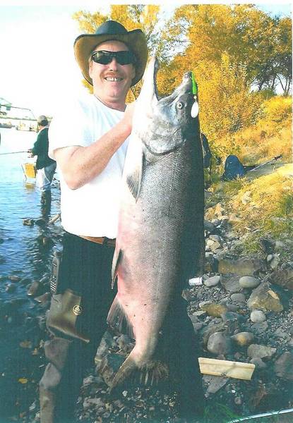 34.4lb Sacramento River King Salmon