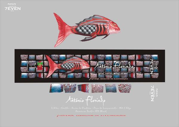 Red Snapper rod - graphic