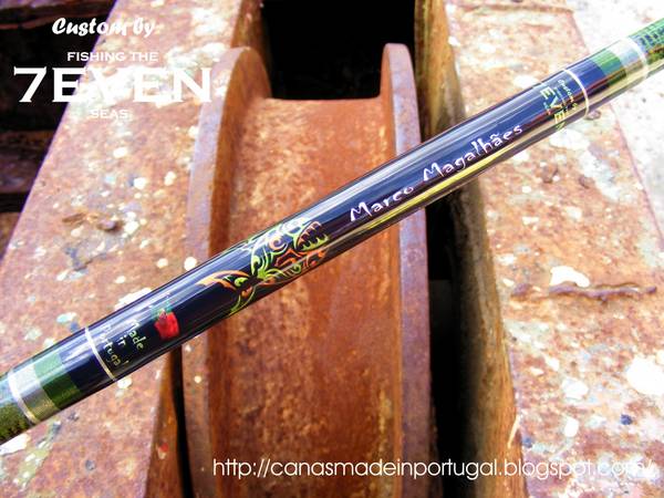 Camou fishing boat rod - 2,40m - graphic
