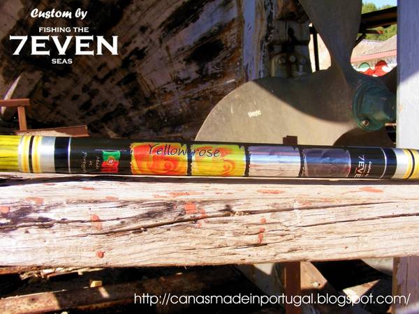 Yellow Rose - Surfcasting Rod - graphic