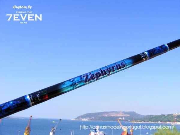 Zephyrus - Boat fishing rod with 3,00m - graphic