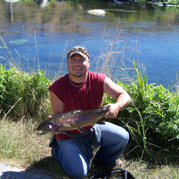 Trout Caught Fly Fishing