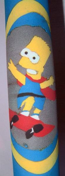 Bart Simpson Inlay