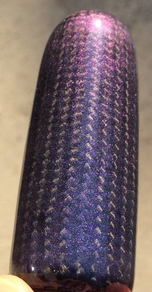 Blue Purple Flip Carbon Fiber