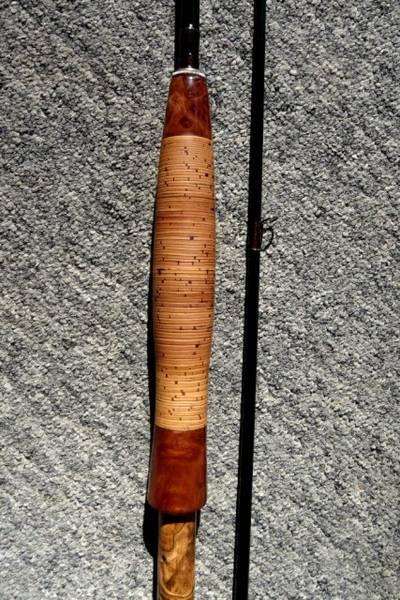 First birch bark handle