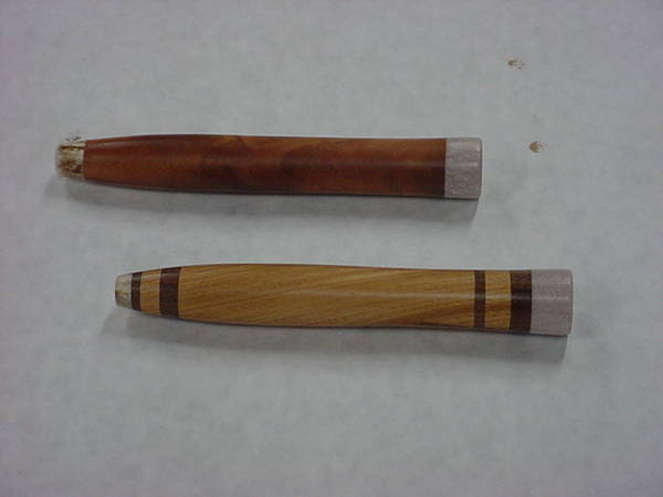 antler/wood handles