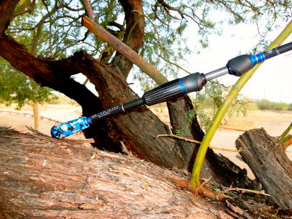 its so hot in PHX. AZ. had to build a little trout rod to get out of the va