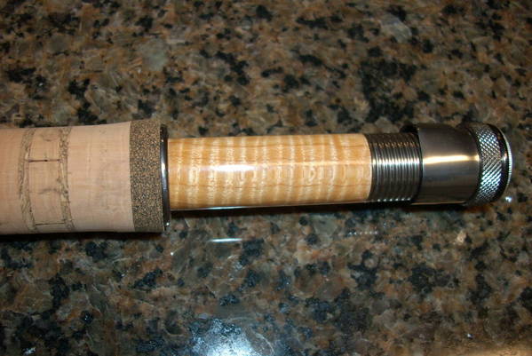 Quilted Maple Reel Seat