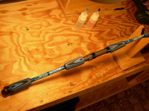 the blue rod
