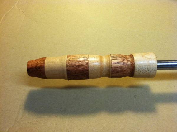 My first custom made handle. Not on a rod yet.