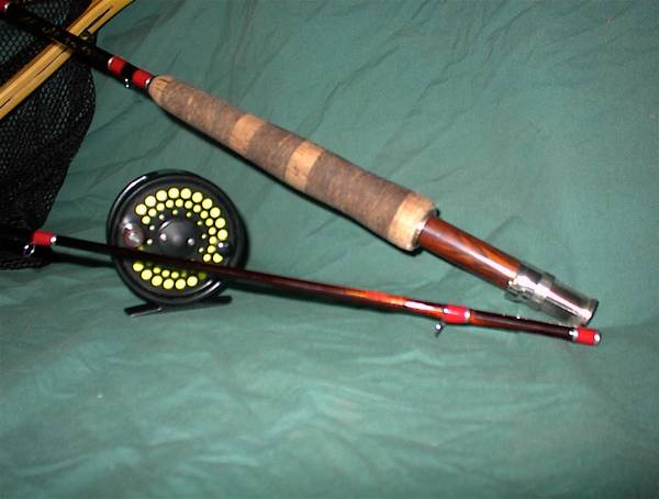 2nd fly rod insert and handle