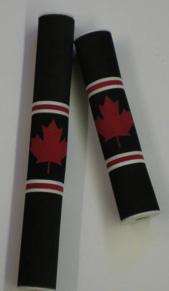Maple Leaf grip inlays