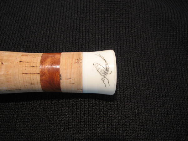Stag Horn with Scrimshaw