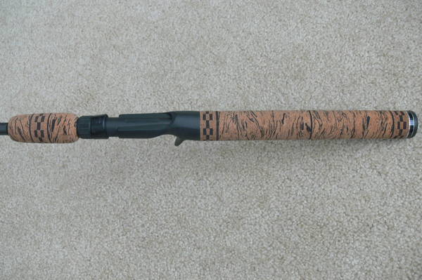 rod #9 cork handle with checkerboards