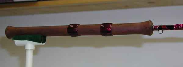 Tiger Eye Rod with stained handle