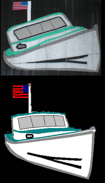 Marilyn Jean Charter Boat inlay