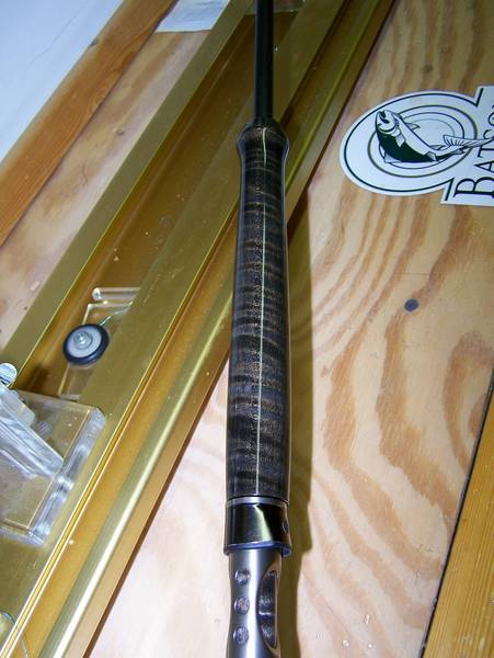 WV Maple black Center pin rod Fore grip