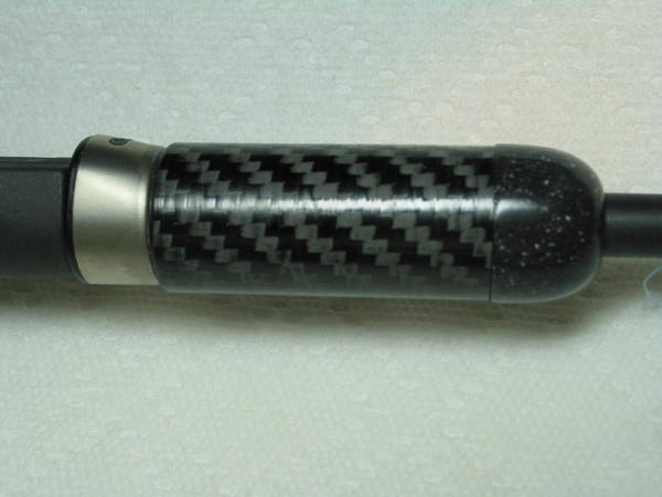 foregrip on carbon fiber handle