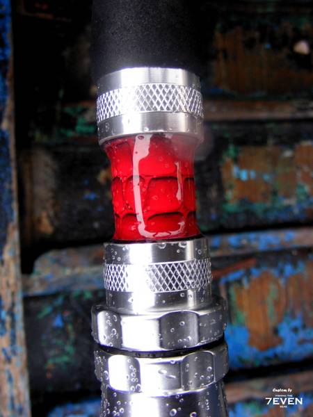 Red Snapper rod - grip detail