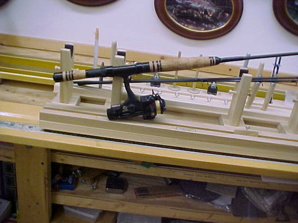 packer rod with spinning reel