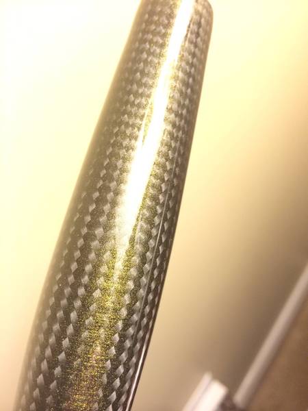 Tinted Carbon Fiber Fly Grips