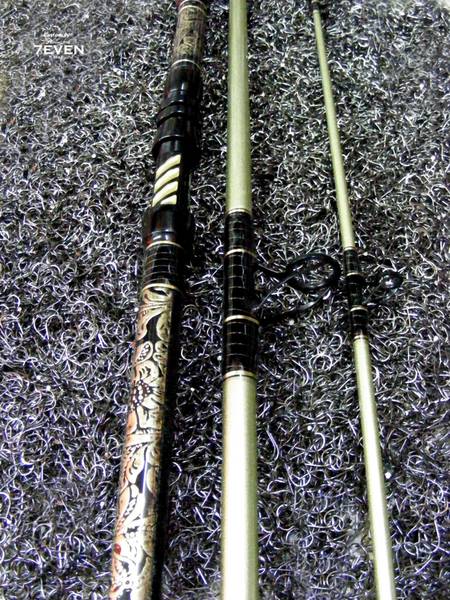 Surfcasting rod with 4,50m - Black&amp;Gold