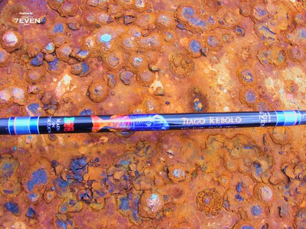 American tackle ATX blank converted in a Snapper rod - graphic