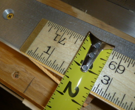 1 1/2 X 72 X 1/4&quot; wood ruler