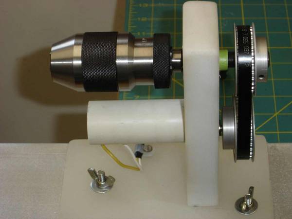 24 volt dc power wrapping motor and chuck