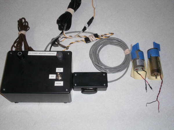 DC wrapper motor supply - remote reverse