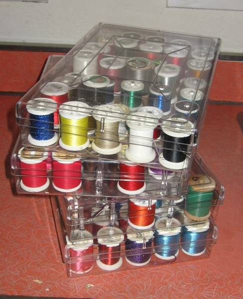 Thread boxes from Joanns fabric