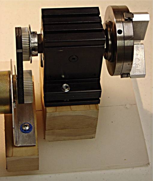DC gear motor rod wrapper