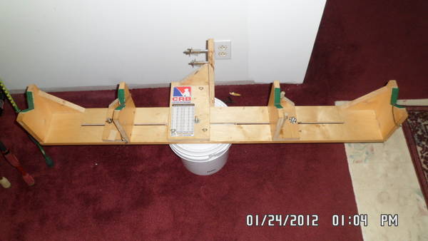 Home made wrapping jig