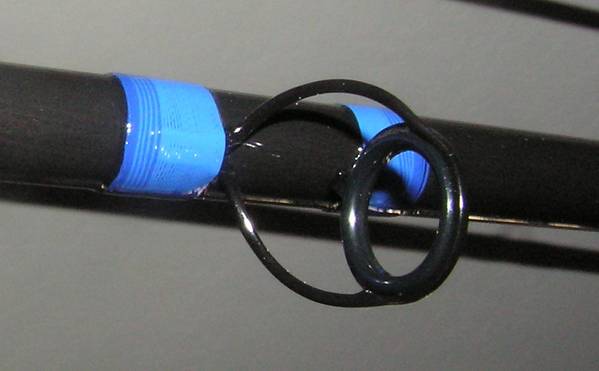 Guide wrap for swimbait rod