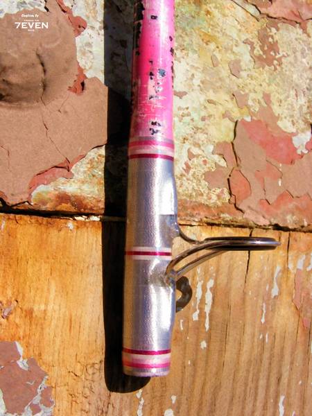 Afrodite - Greek style pink rod - guides