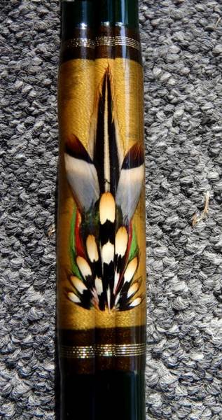 First feather inlay